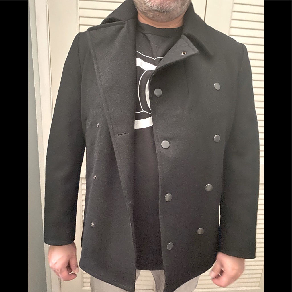 Mauro Grifoni Black Coat. Size Eu 52